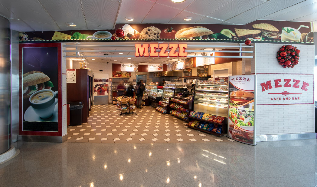 Mezze Café Jfk T8 Shopping Dining · John F Kennedy International